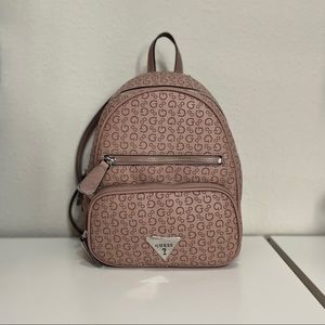 GUESS Los Angeles Women’s Logo Maxson Dusty Mauve Backpack